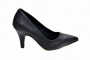 E-commerce especializado em sapatos femininos adultos. numerações 30, 31, 32, 33 e 34 Sapato Scarpin em couro ecológico preto, salto 8 cm.